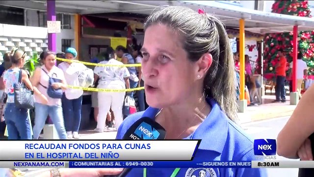 Recaudan fondos para cunas en el Hospital del Niño - Nex Noticias