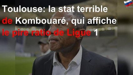 Toulouse: la stat terrible de Kombouaré, qui affiche le pire ratio de Ligue 1