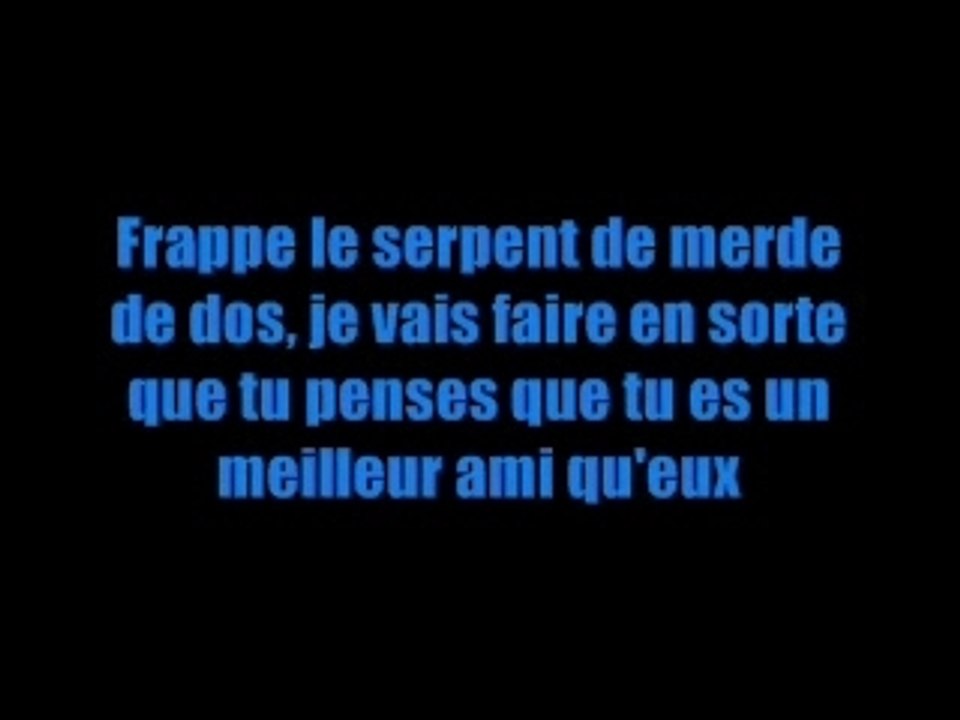 Backstabber - Eminem - Traduction