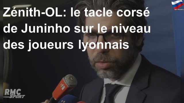 Zénith-OL: le tacle corsé de Juninho sur le niveau des joueurs lyonnais