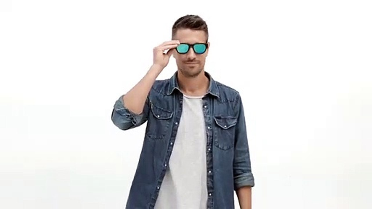 Folding Slap Wristband Polarized Sunglasses