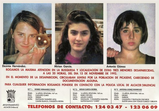 7 misterios sin resolver sobre el crimen de Alcàsser
