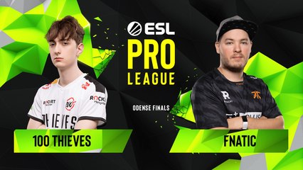 CSGO - 100 Thieves vs. Fnatic [Train] Map 1 - Group A - ESL Pro League Season 10 Finals