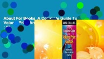 About For Books  A Complete Guide To Volume Price Analysis  Best Sellers Rank : #3