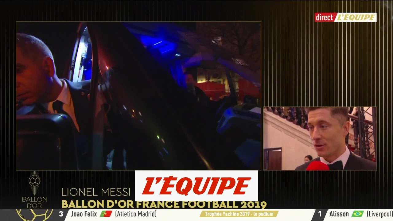 Lewandowski «Remporter six fois le Ballon d'Or, c'est incroyable» - Foot - Ballon d'Or