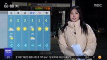 [날씨] 출근길 강추위…중부·호남 눈 예보