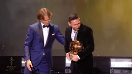 Download Video: Messi wins a record sixth Ballon d'Or