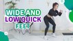 Wide and low quick feet - Fit People