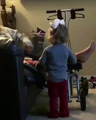 Toddler Cracks Parents Up During Thanksgiving