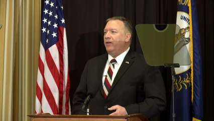 Pompeo defiende la moderación militar de EEUU sobre Venezuela