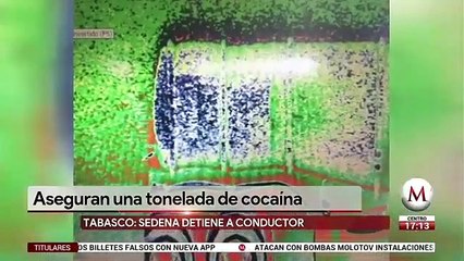 En Tabasco, decomisan tonelada de cocaína valuada en más de 200 mdp
