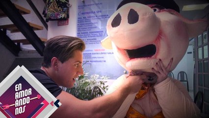 ¡Agustín quiso hacer trampa para descubrir quién era la Albondiguita! | Enamorándonos