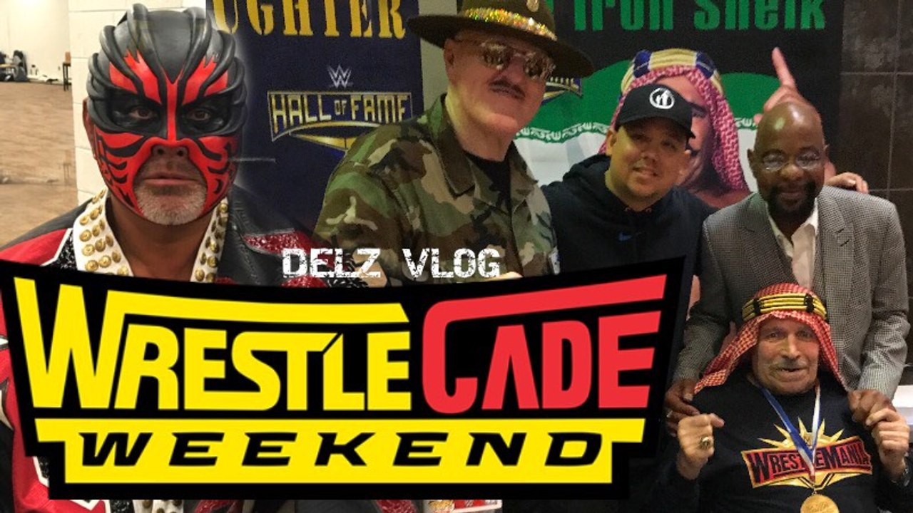 Wrestlecade 2019 Fanfest / Super Show Featuring The Great Muta , Rock n Roll Express,Rosemary,Taya Valkyrie, Cryme Tyme,Nick Aldis,Enzo Amore,Iron Shiek ,SGT Slaughter,Jake the Snake Roberts and More Delz Vlog