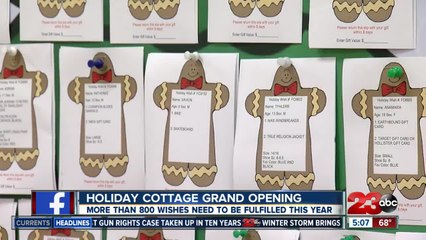 Holiday Cottage looks to fulfill 800 wishes