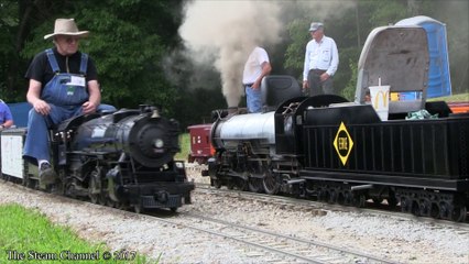 Buckeye Limited: Erie Pacific, Mikado, & H10 Live Steam Action