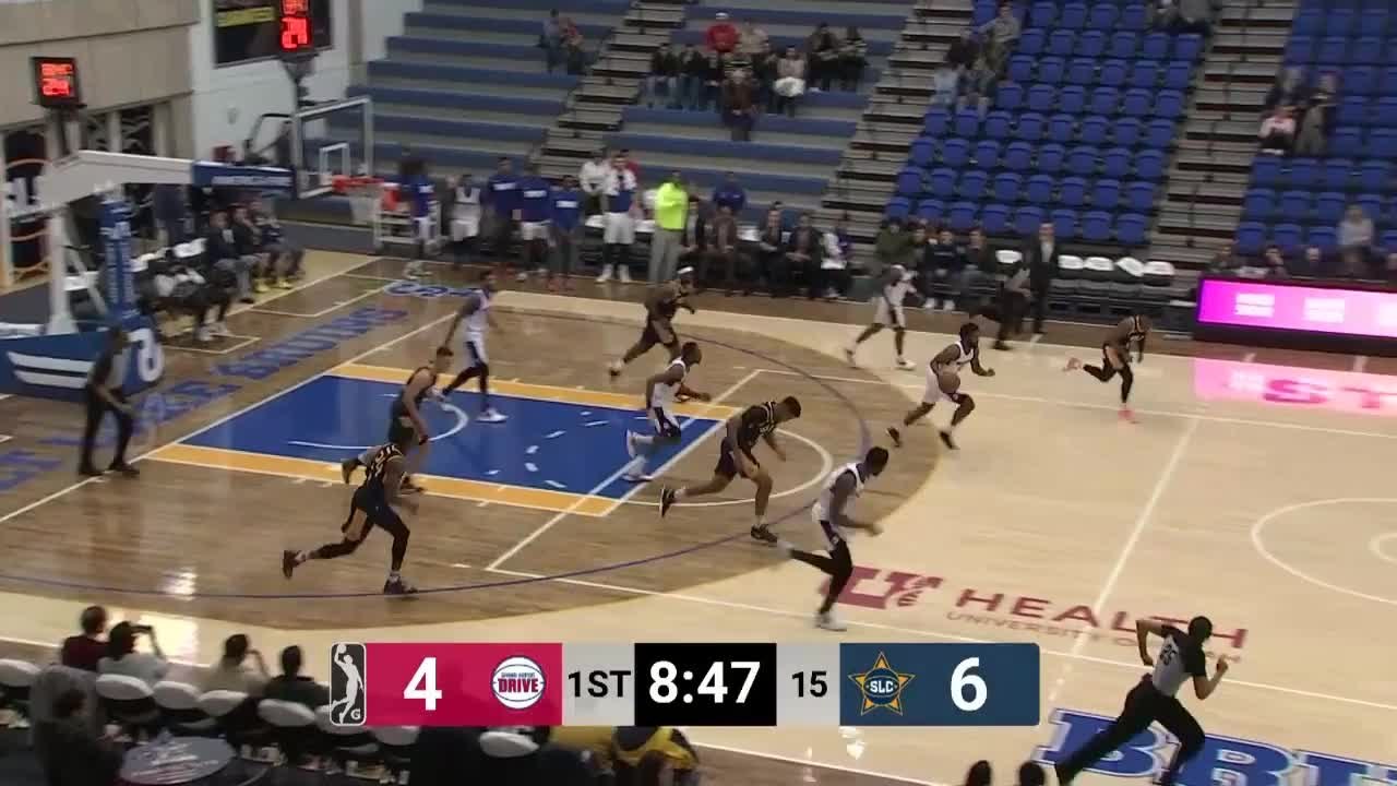 Donta Hall Posts 15 points & 10 rebounds vs. Salt Lake City Stars