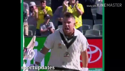 Driven Warner triple century score