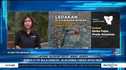 Olah TKP Ledakan di Monas Selesai Dilakukan