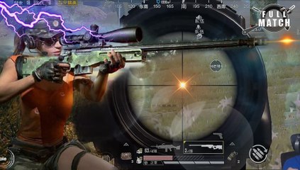PubgMobile 求哥原始枪械组合 不小心在粉丝面前暴露了自己AWM的狙击枪法 刺激战场【BQR】