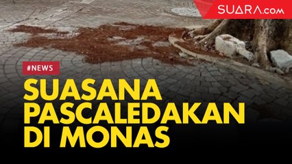 Begini Suasana Pasca Ledakan di Monas