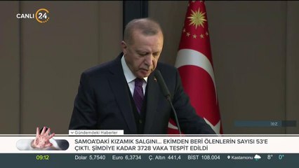 #CANLI Başkan Erdoğan konuşuyor