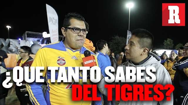 Aficionados de Tigres no saben nada de su equipo // Gana un playera de Tigres con Récord