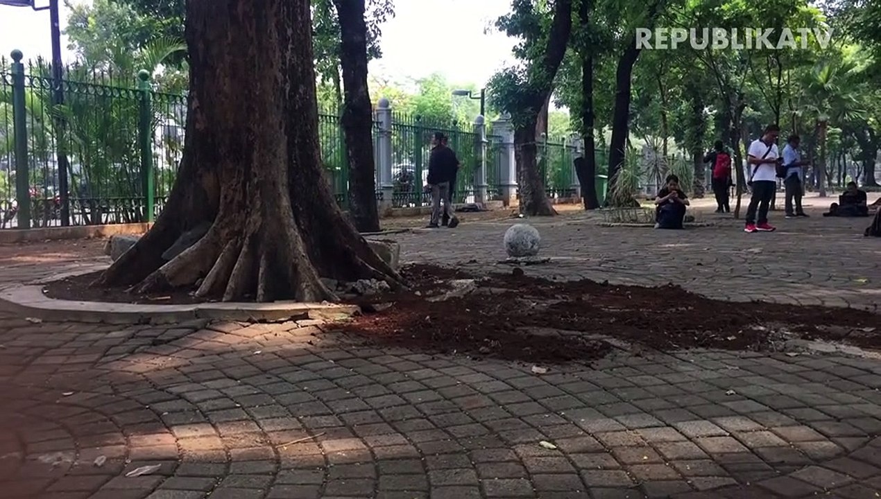 Ledakan di Monas, Prabowo: Tunggu Hasil Investigasi