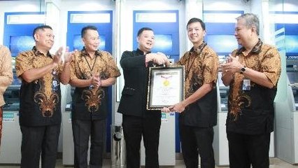 ATM CRM BCA Pecahkan Rekor MURI