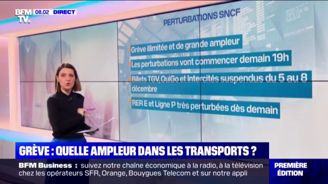 Quelle sera l'ampleur de la grève dans les transports le 5 décembre (et les jours qui suivent) ?