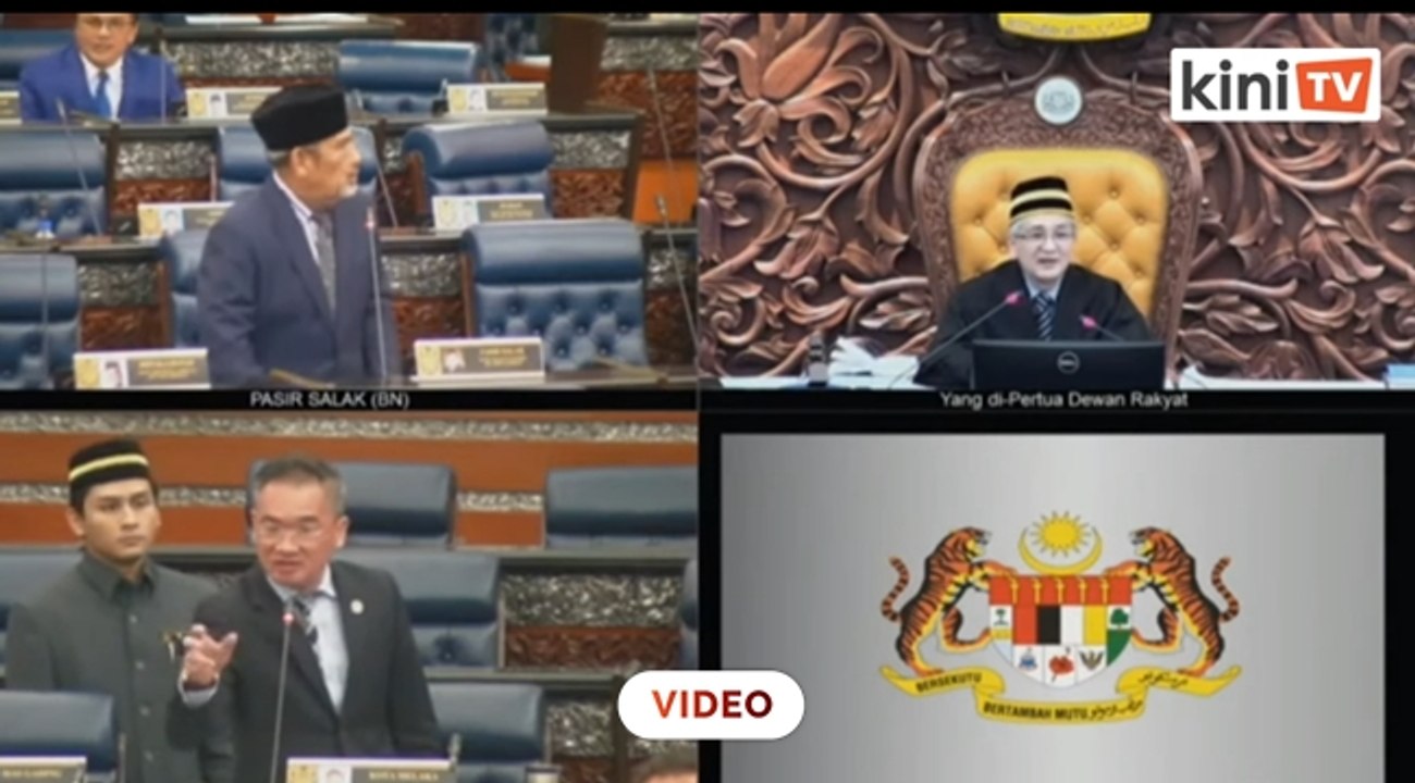 Rentetan kait abu Chin Peng pada dahi,  dua ahli parlimen diarah keluar dewan