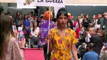 Former FARC rebels hold fashion show in Colombian Congress