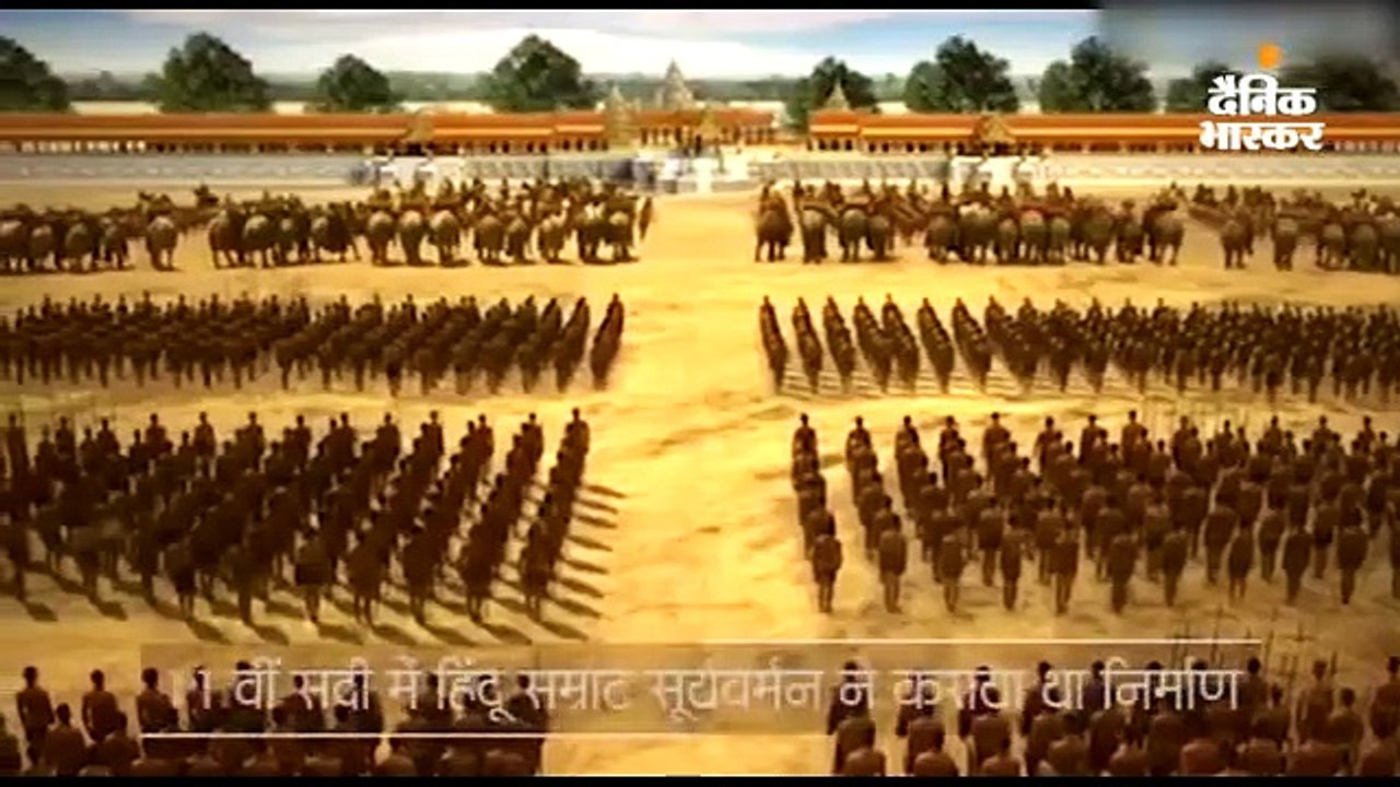 1100 साल से भी ज्यादा पुराना है अंकोरवाट मंदिर...