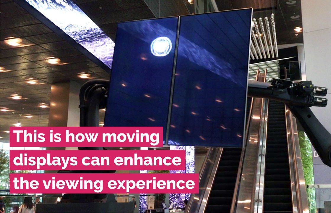 The future of TV? How moving displays can enhance the viewing experience