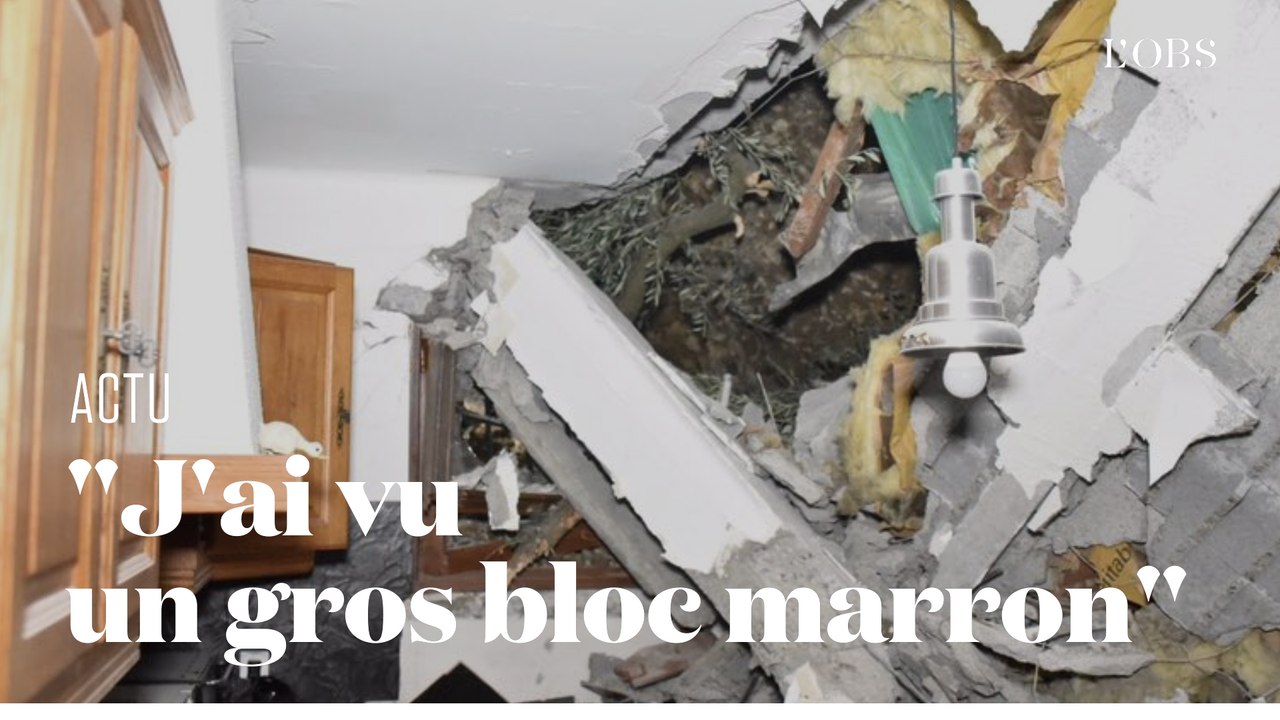 Des milliers de tonnes de rochers s'effondrent sur le village des Mées sans faire de victime