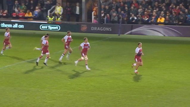 Highlights: Dragons v Northampton Saints