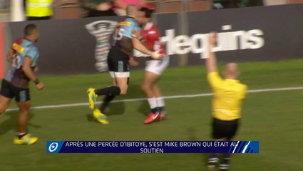 Harlequins v Agen Highlights FR