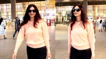 Salman khans Dabangg 3 actress Daisy shah SPOTTED at Mumbai Airport