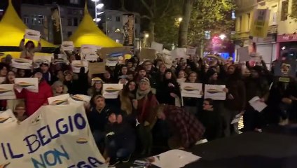 PD - Manifestazioni pacifiche ad Anversa (02.12.19)