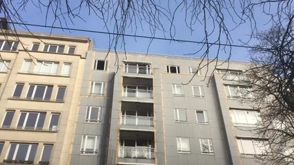 Woluwé Saint Pierre - incendie au dernier étage d’un bâtiment sur l’Avenue Tervueren (vidéo Germani