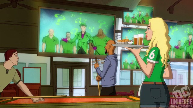 Harley Quinn (DC Universe) The Riddler Promo (2019) Kaley Cuoco DC Universe series