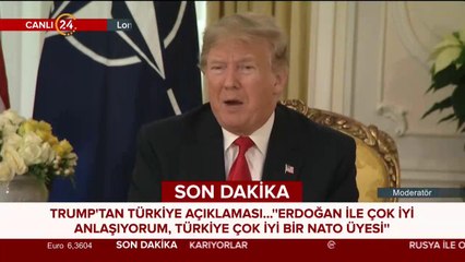 Trump'tan Türkiye açıklaması
