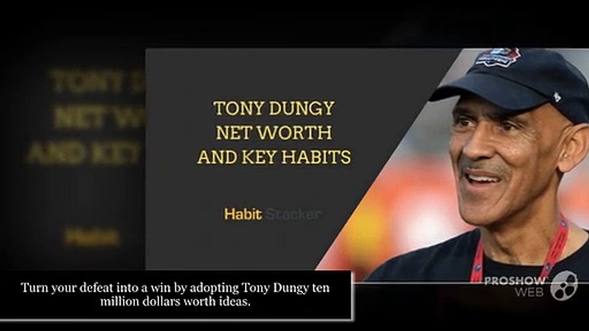 ⁣Tony Dungy Net Worth
