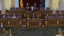 Llamada al orden a la diputada de ERC que leyó el nombre de los políticos presos encabezando la lista de diputados electos