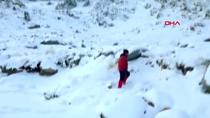 Bursa kayıp dağcıları afad böyle arıyor