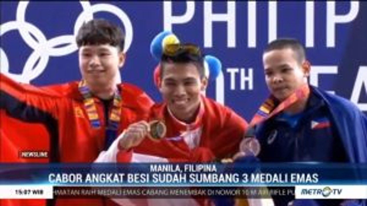 Cabor Angkat Besi Kembali Sumbang Emas Indonesia