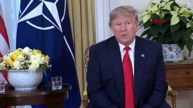 Trump'tan macron'a nato yanıtı