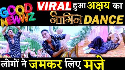 Akshay Kumar 's Naagin Dance In Sauda Khara Khara Creates Storm At Social Media!
