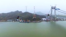 New Wufengshan power line across China’s Yangtze River completed