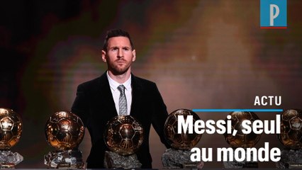 Messi et ses 6 Ballon d'or : « Je suis heureux d'être le seul »