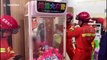 Chinese firefighters free boy trapped inside claw machine after he climbed inside for toys